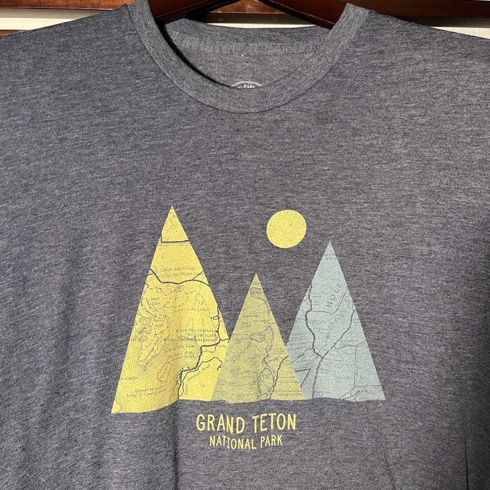 Sold on depop - McGovern T-Shirt - Unreleased - Grand Teton National Park Blue